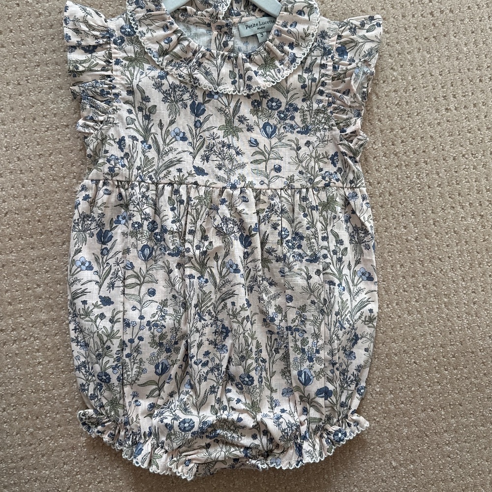 Petite Lucette size 3 floral one piece